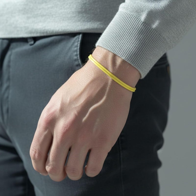 Luck Strings Adjustable Wax Nylon Cord Bracelet for Men Women Adult - Vegan Leather String | Unisex Waterproof Nautical & Surfer Style Friendship Gift, Minimalist - Image 5